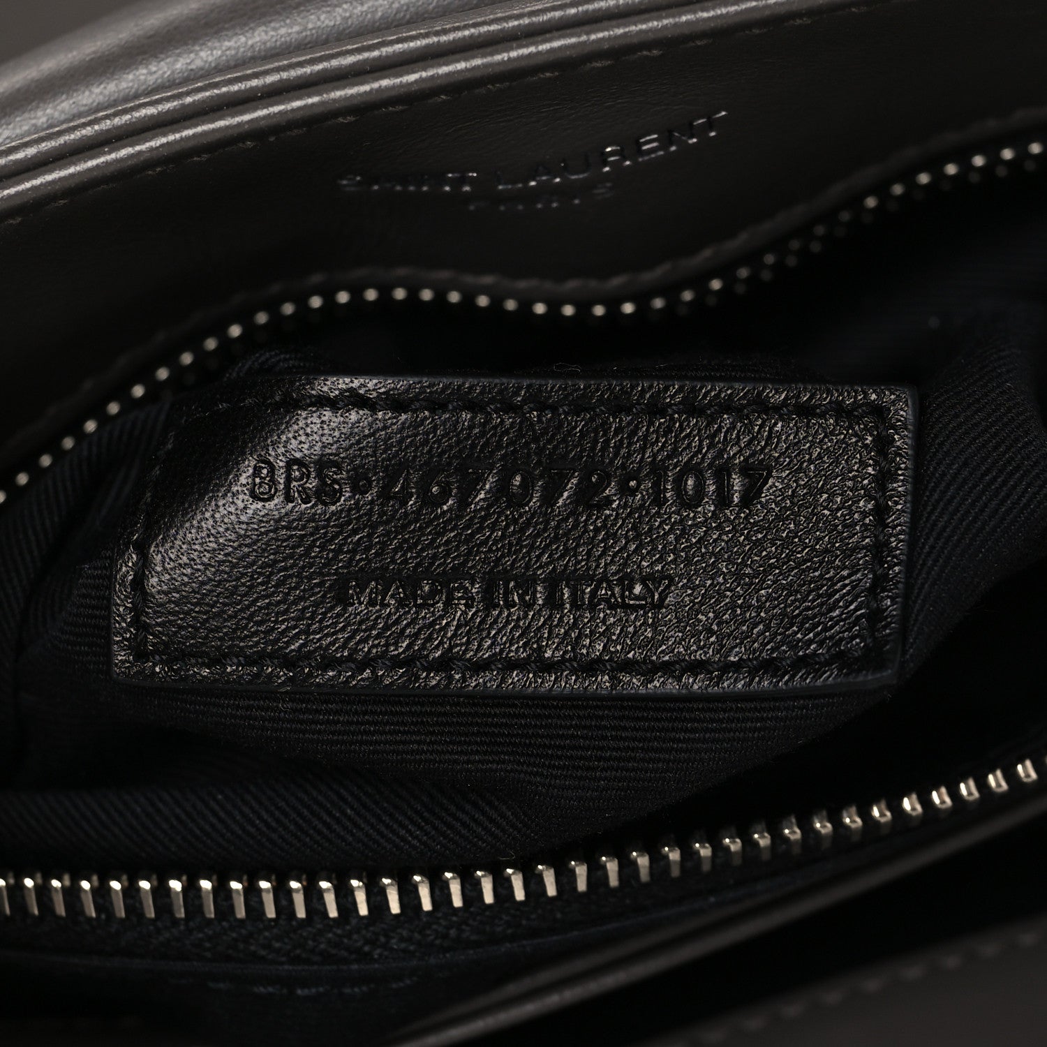 Saint Laurent Calfskin Y Quilted Monogram Toy Loulou Crossbody Bag Earth 7 of 10