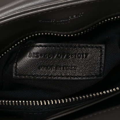 Saint Laurent Calfskin Y Quilted Monogram Toy Loulou Crossbody Bag Earth 7 of 10