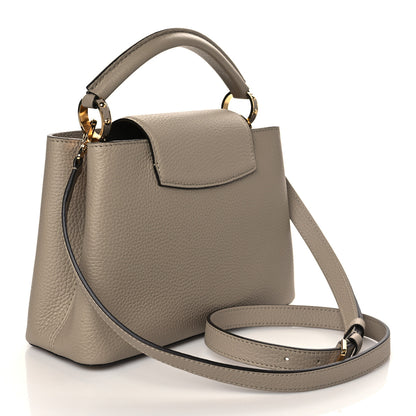 Louis Vuitton Taurillon Capucines BB Galet 3 of 9