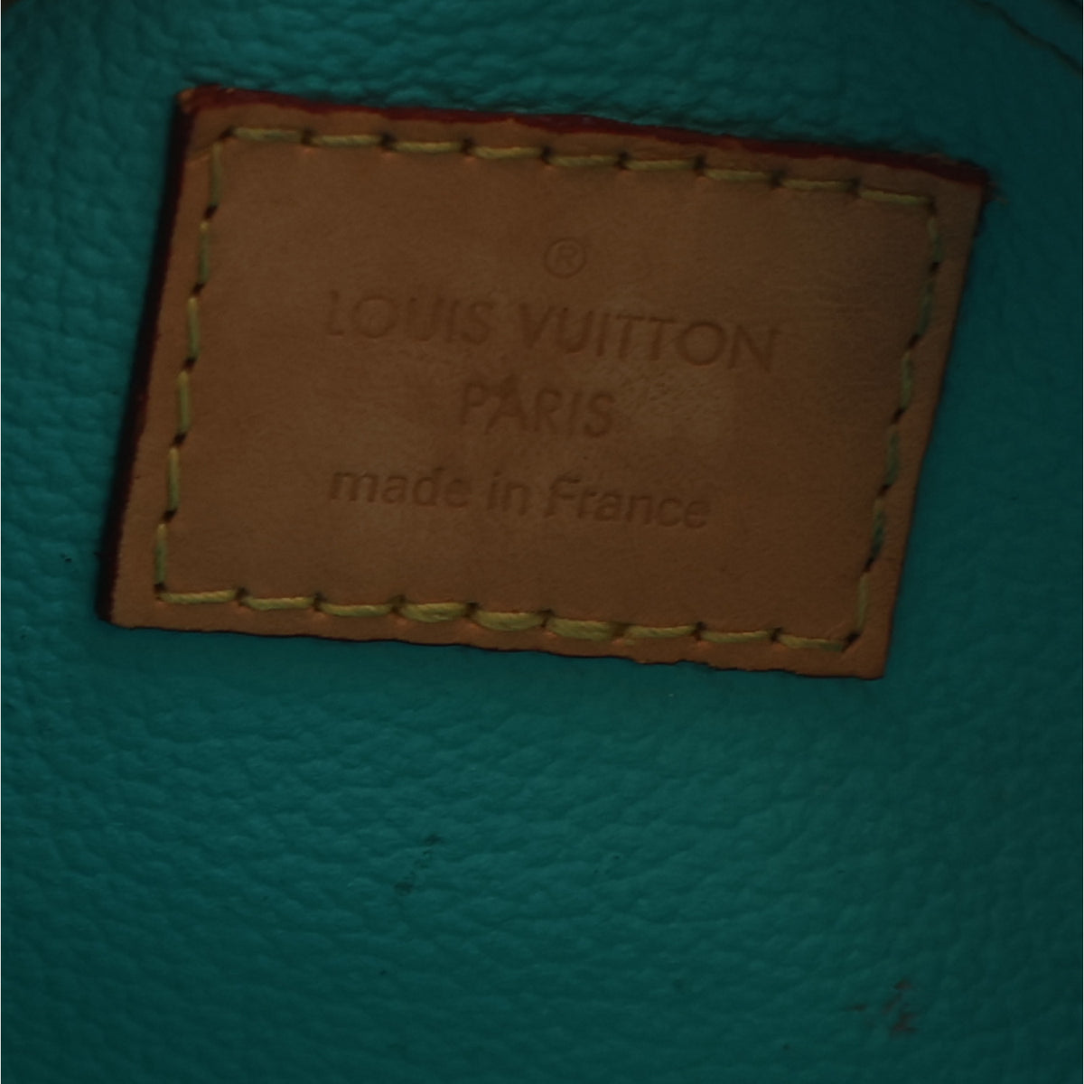 Louis Vuitton Monogram V Cosmetic Pouch Turquoise 6 of 9
