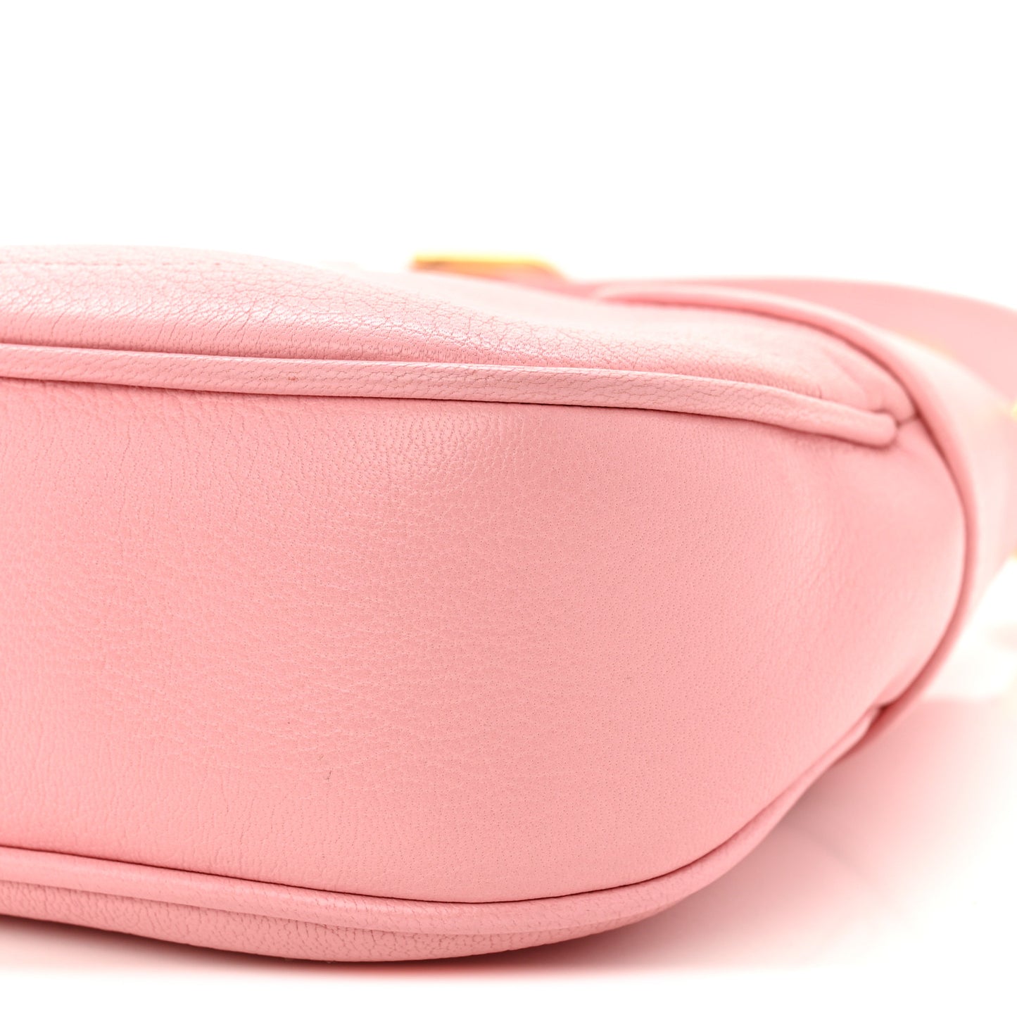 Goatskin Small Aphrodite Shoulder Bag Wild Rose
