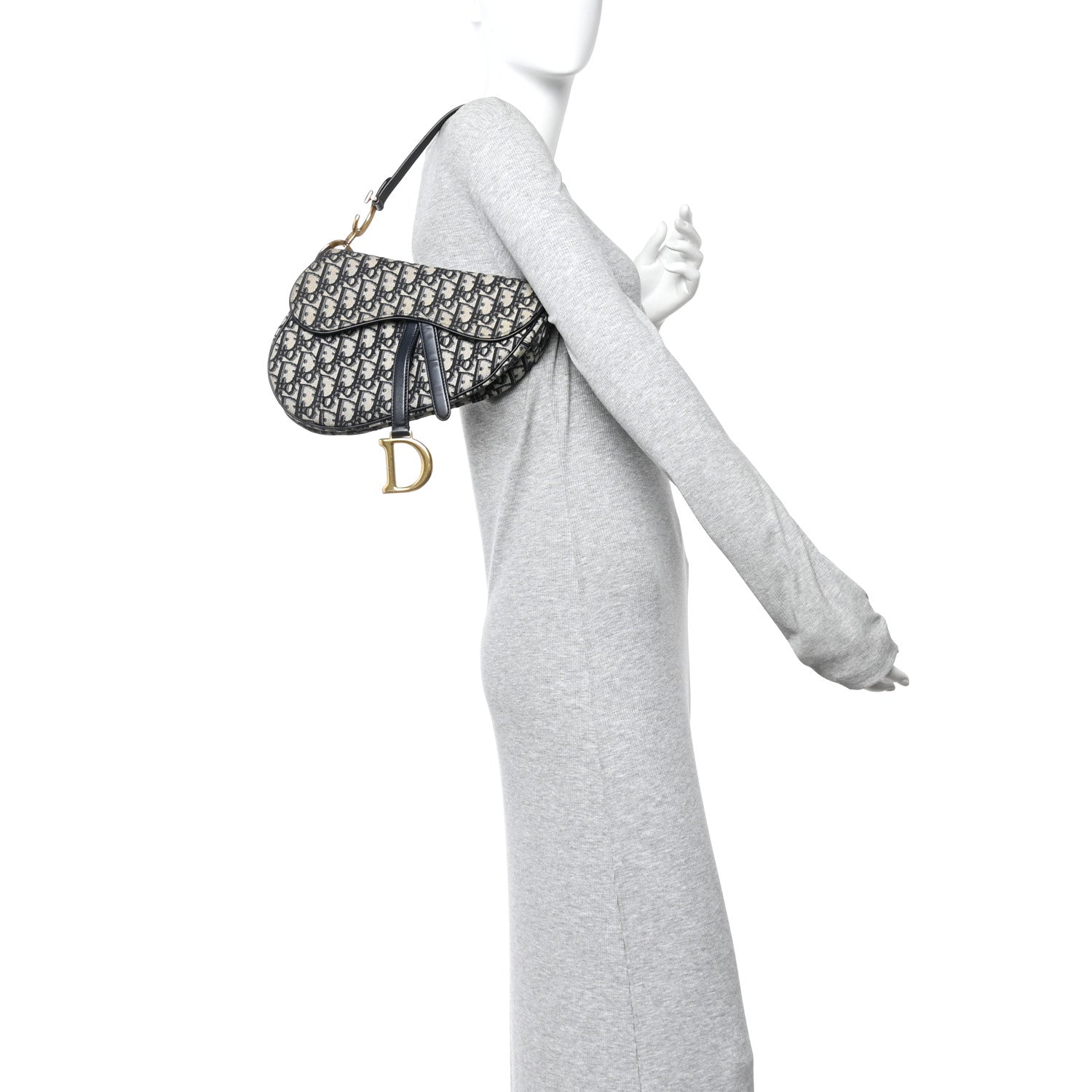 Christian Dior Oblique Saddle Bag Blue 1857926 – FASHIONPHILE