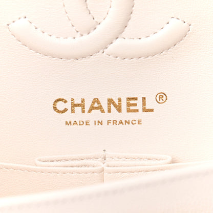 Chanel Caviar Quilted Small Double Flap White 6 of 9