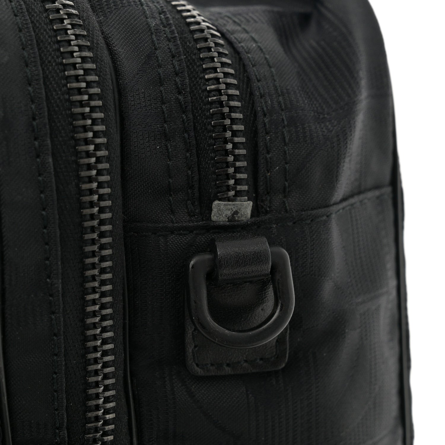 Chanel Nylon Travel Shoulder Bag Black 11 of 11