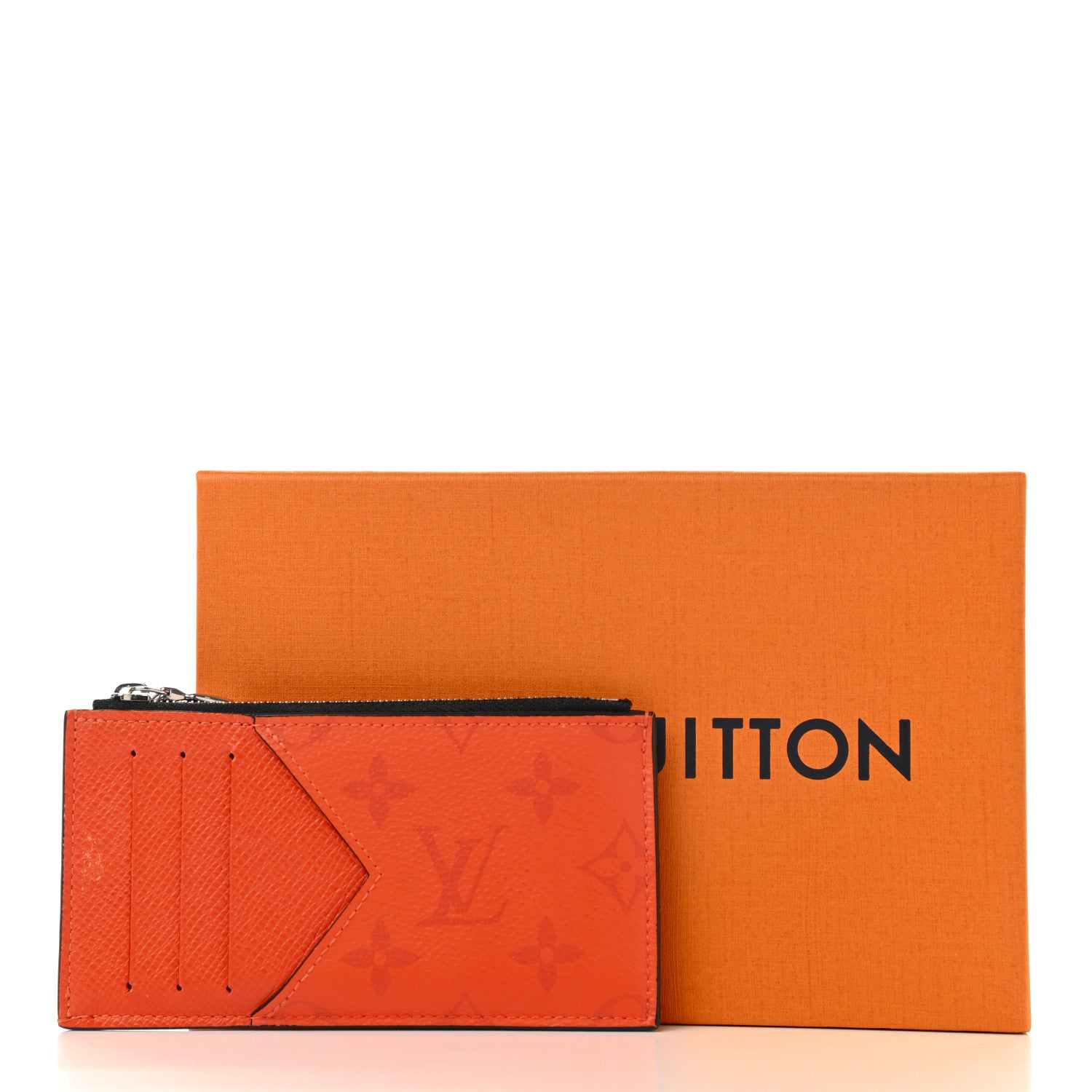 Louis Vuitton Taigarama Coin Card Holder Orange 8 of 8