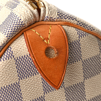 Louis Vuitton Damier Azur Speedy 35 17 of 19