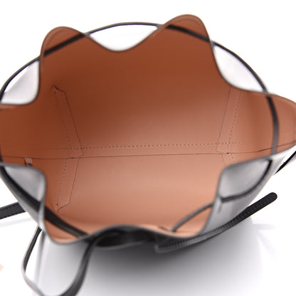 Mansur Gavriel Vegetable Tanned Calfskin Mini Bucket Bag Black Ballerina 4 of 7