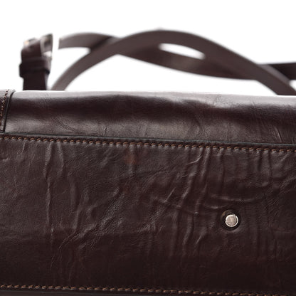 Christian Dior Calfskin Hardcore Pierced Shoulder Bag Brown 8 of 9