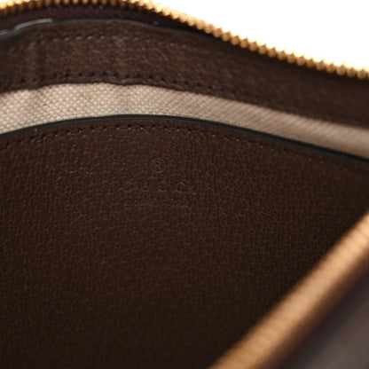 Gucci GG Supreme Monogram Textured Dollar Calfskin Web Small Ophidia GG Handbag Beige Ebony New Acero 6 of 12