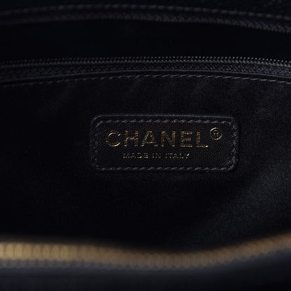 Chanel Caviar Quilted Grand Shopping Tote GST Black 6 of 10