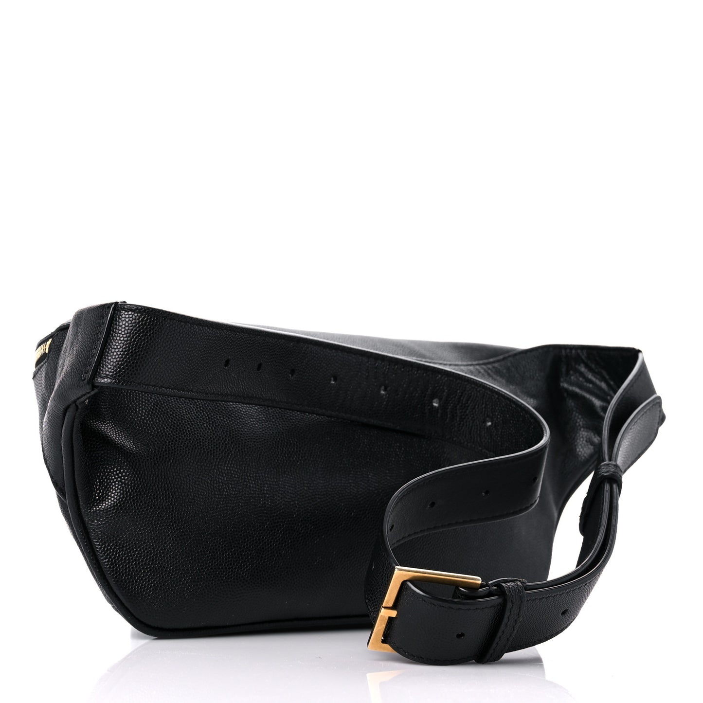 Grain De Poudre Monogram Belt Bag Black