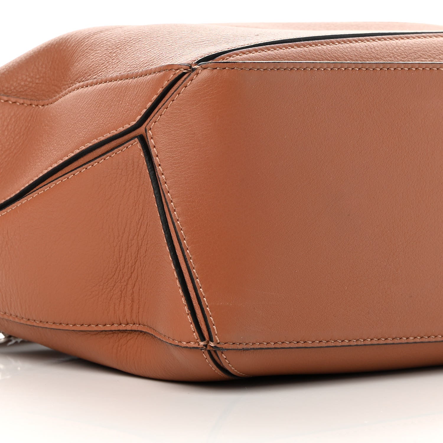 Loewe Calfskin Small Puzzle Bag Tan 8 of 11