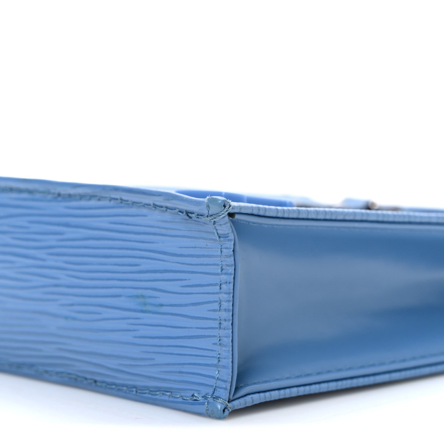 Louis Vuitton Epi Petit Sac Plat Bleuet 9 of 9