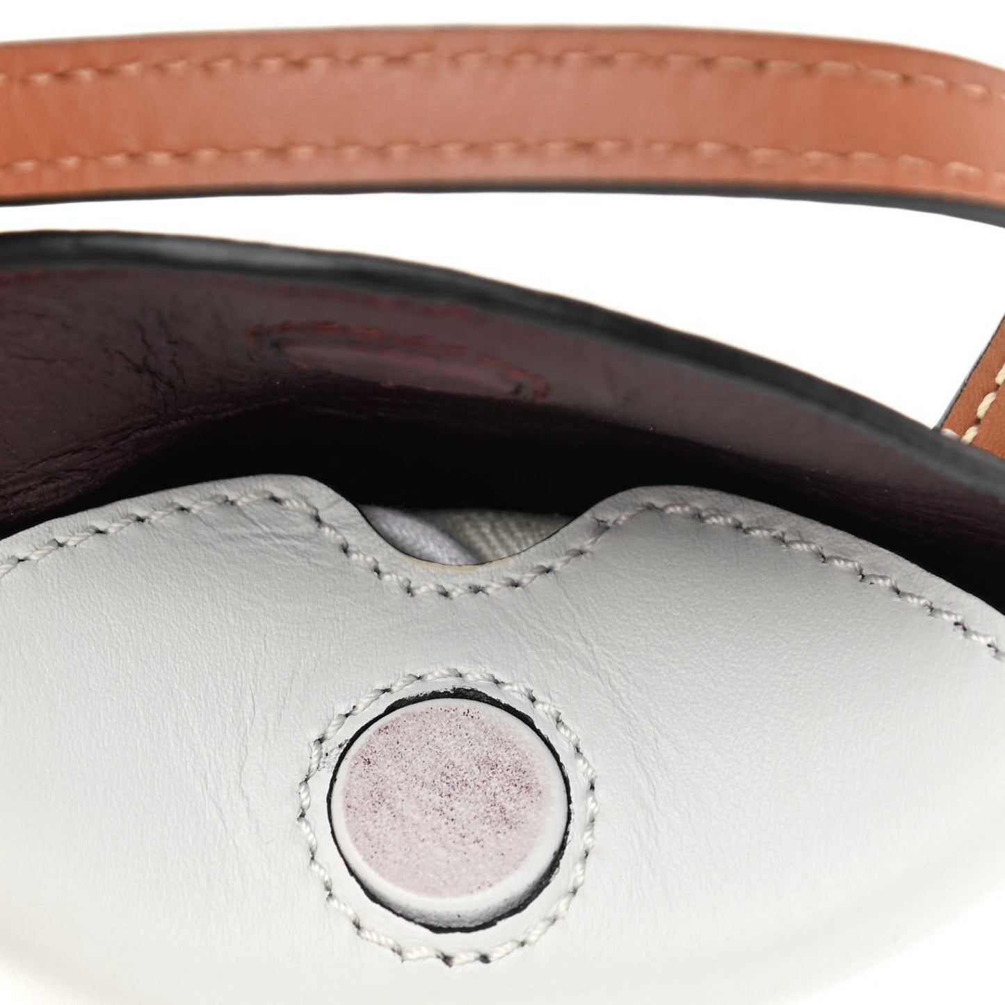 Smooth Calfskin Mini Gate Pocket Kaolin Sage