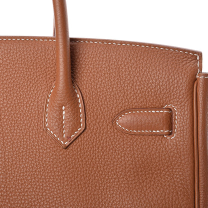 Hermes Togo Birkin 30 Gold 11 of 32