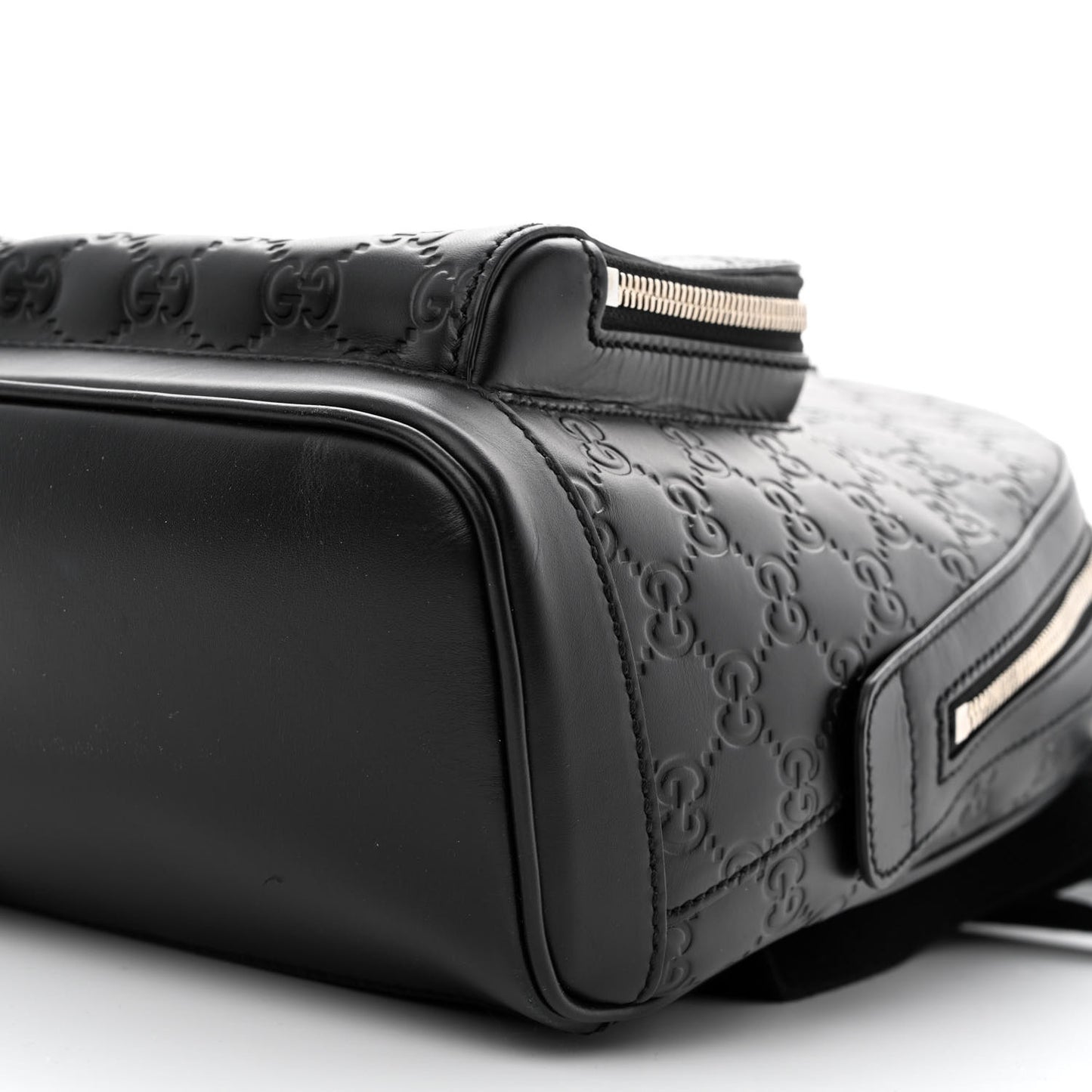 Guccissima Signature Small Day Backpack Black