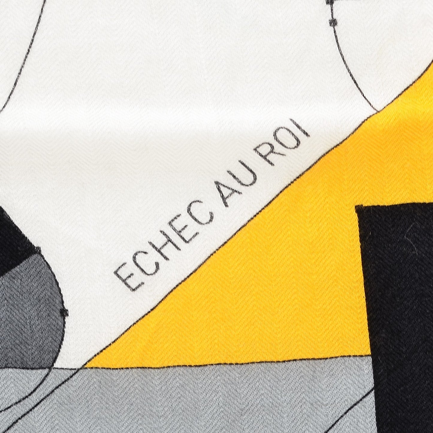 Cashmere Silk Echec Au Roi Shawl 140