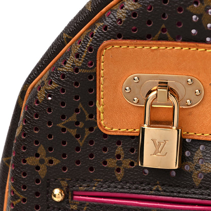 Louis Vuitton Monogram Perforated Speedy 30 Fuchsia 11 of 14