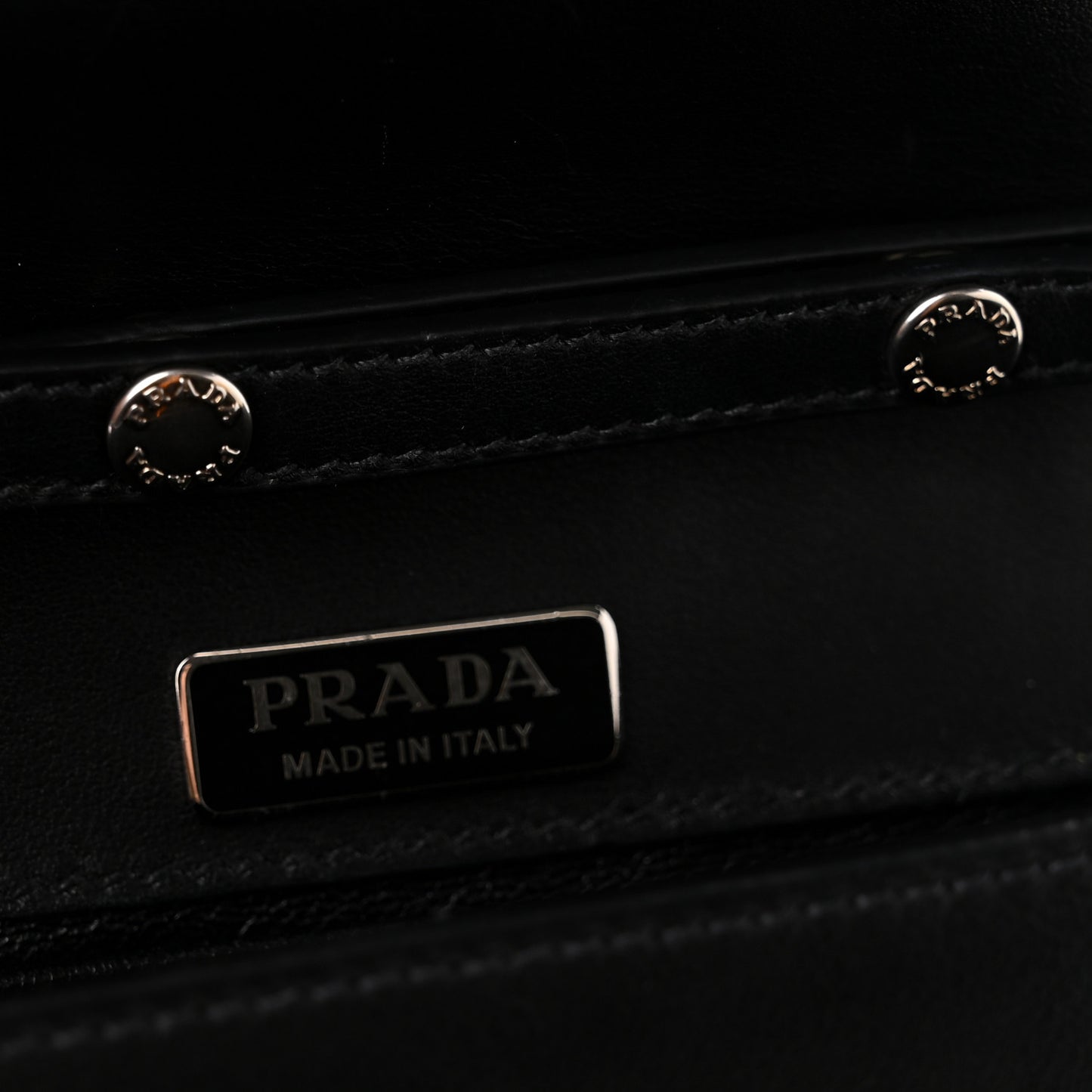 City Calf Saffiano Cahier Astrology Bag Black