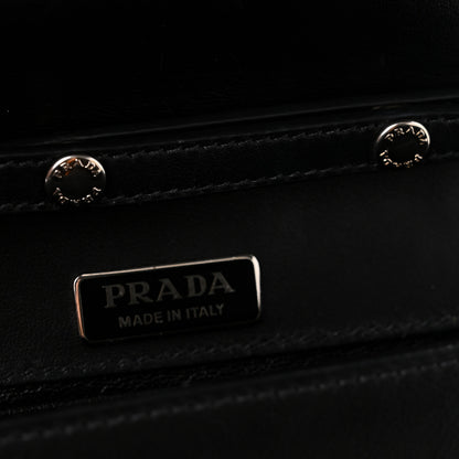 Prada City Calf Saffiano Cahier Astrology Bag Black 6 of 11