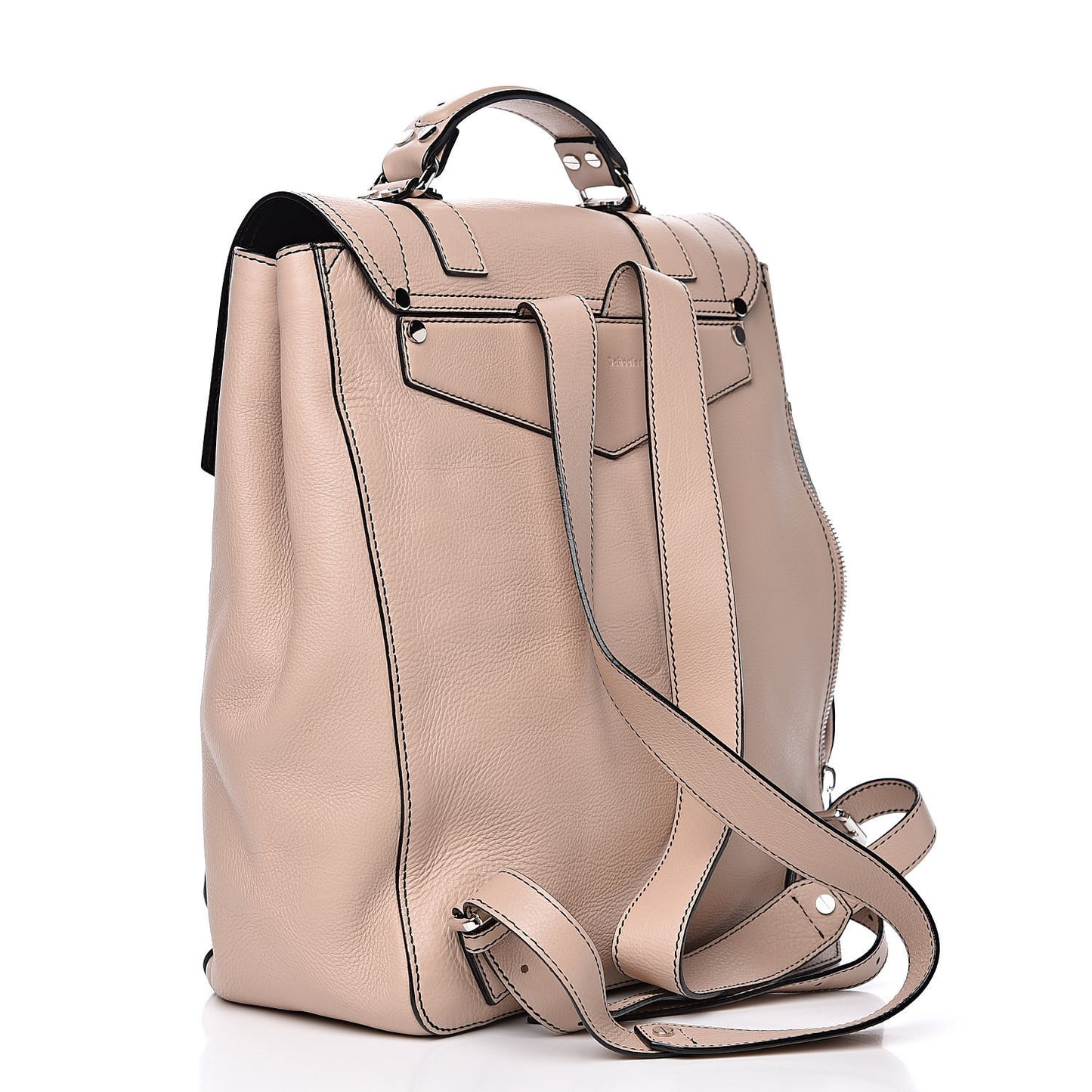 Grained Calfskin PS1 Plus Backpack Sand