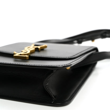 Saint Laurent Smooth Calfskin North South Kaia Satchel Black 9 of 10