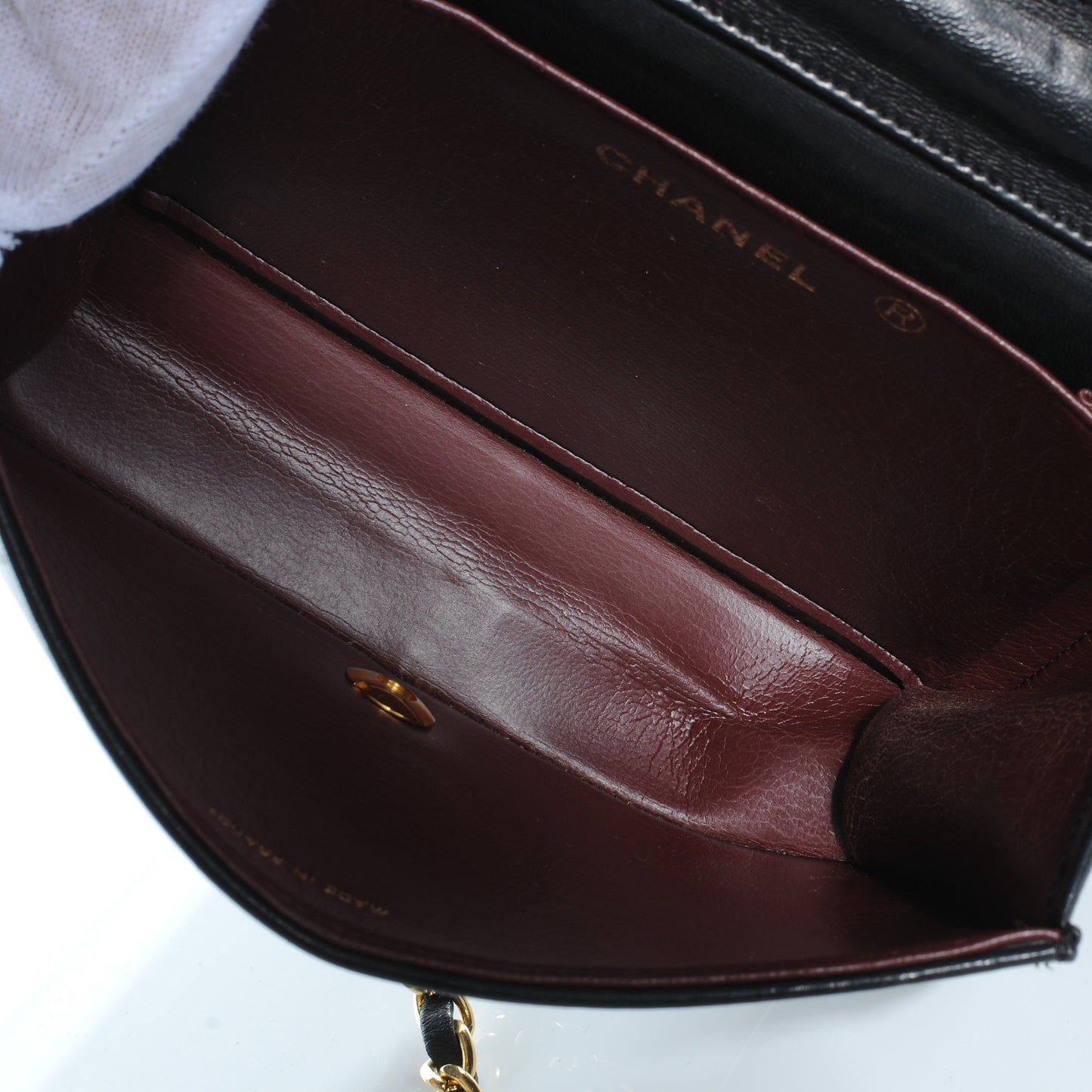 Lambskin Small Flap Black