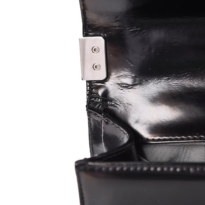 Chanel Glazed Calfskin Small Boy Flap Black 8 of 12