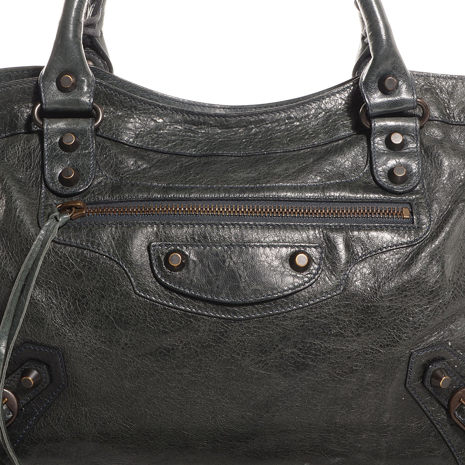 Balenciaga Agneau Classic Hardware Town Anthracite 3 of 11