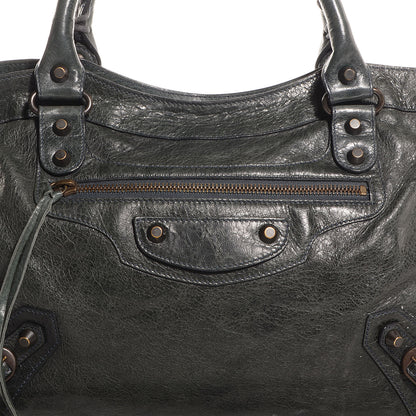 Balenciaga Agneau Classic Hardware Town Anthracite 3 of 11