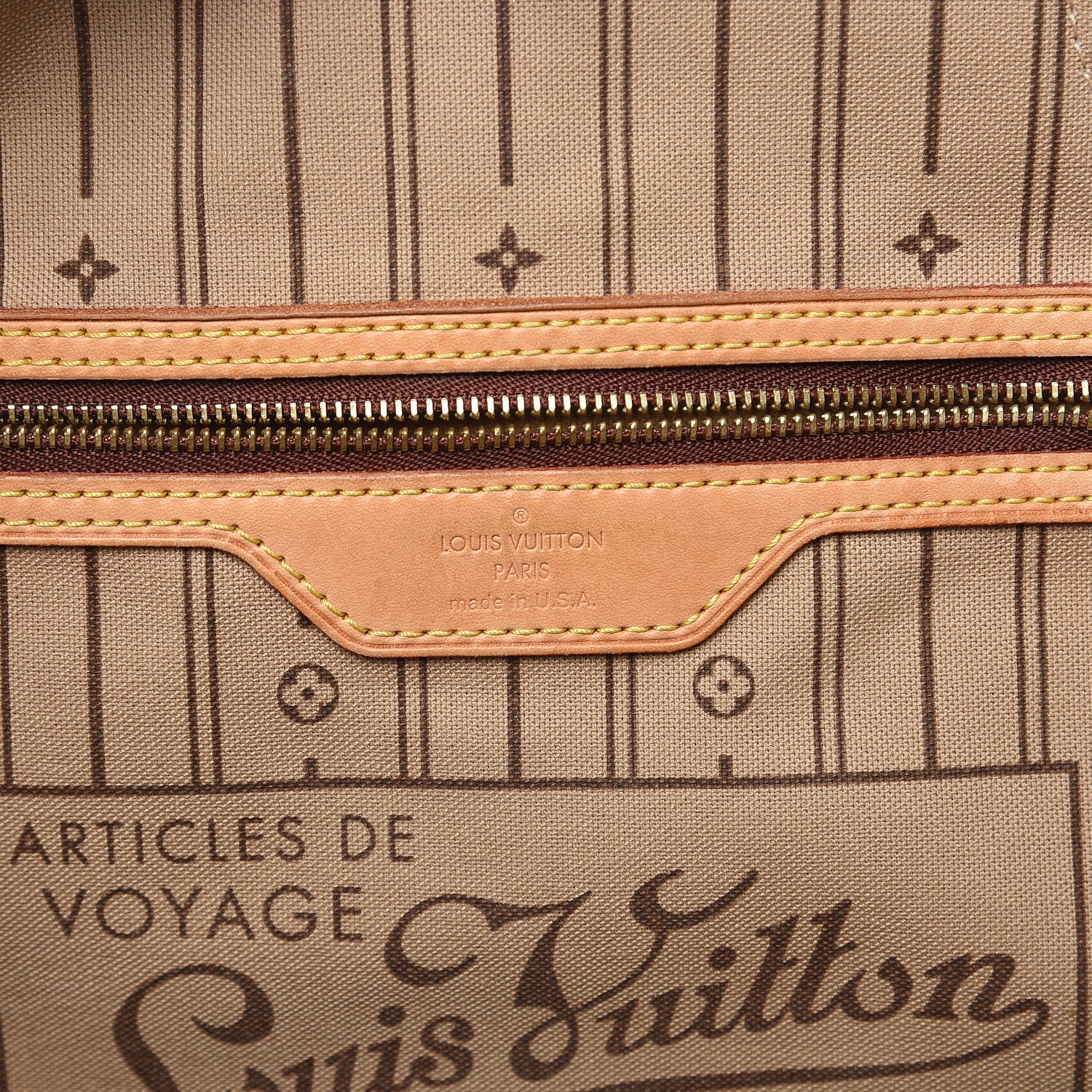 Louis Vuitton Monogram Neverfull MM 6 of 18