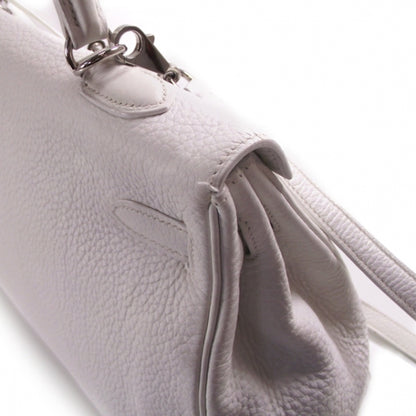 Hermes Taurillon Clemence KELLY 35 White 7 of 15