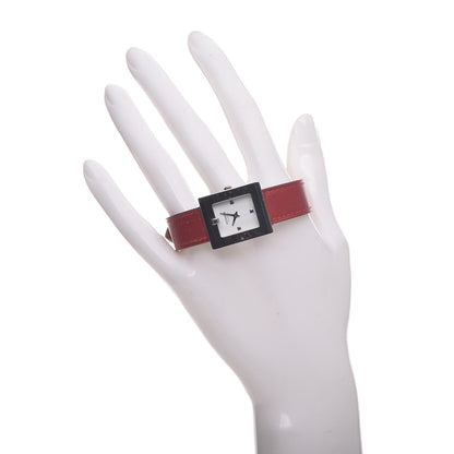 Hermes Stainless Steel Chamonix 22mm Belt Quartz Watch Rouge H 2 of 9