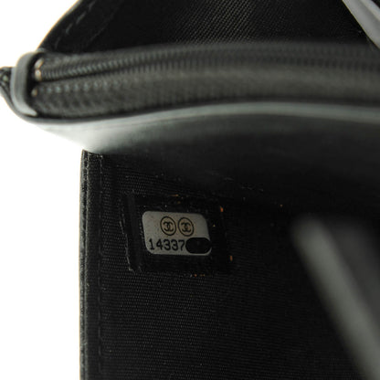 Chanel Caviar Timeless CC Wallet On Chain WOC Black 8 of 8