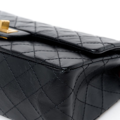 Chanel Aged Calfskin Quilted 2.55 Reissue 225 Flap Black 11 of 11