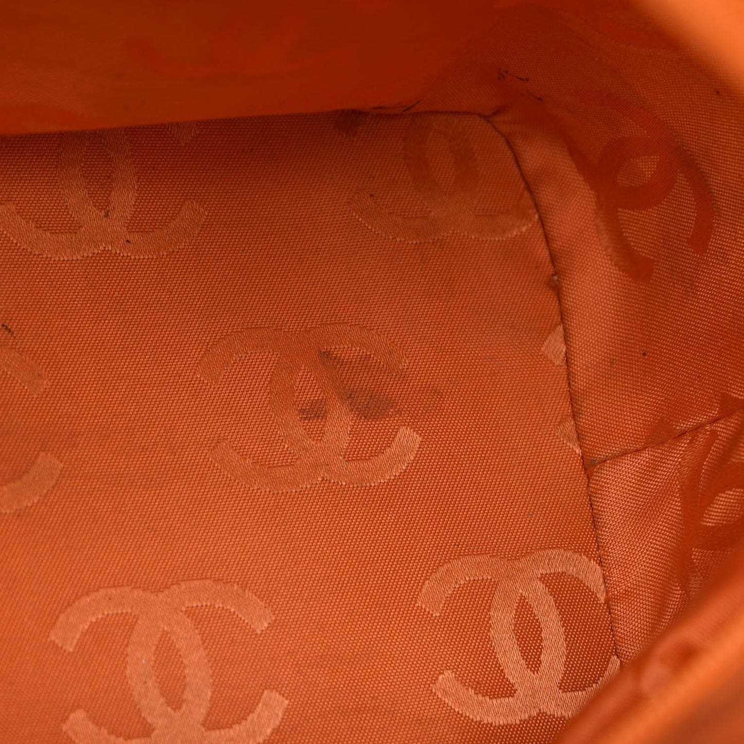 Calfskin Quilted Large Cambon Tote Brown