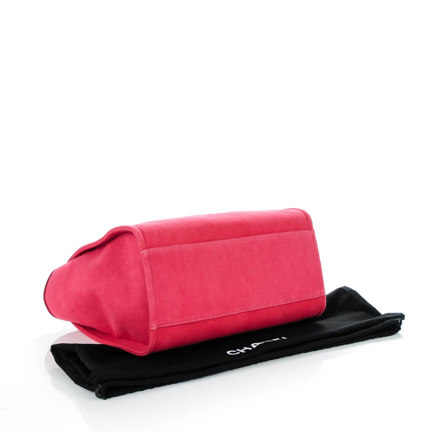 Canvas Large Deauville Tote Red