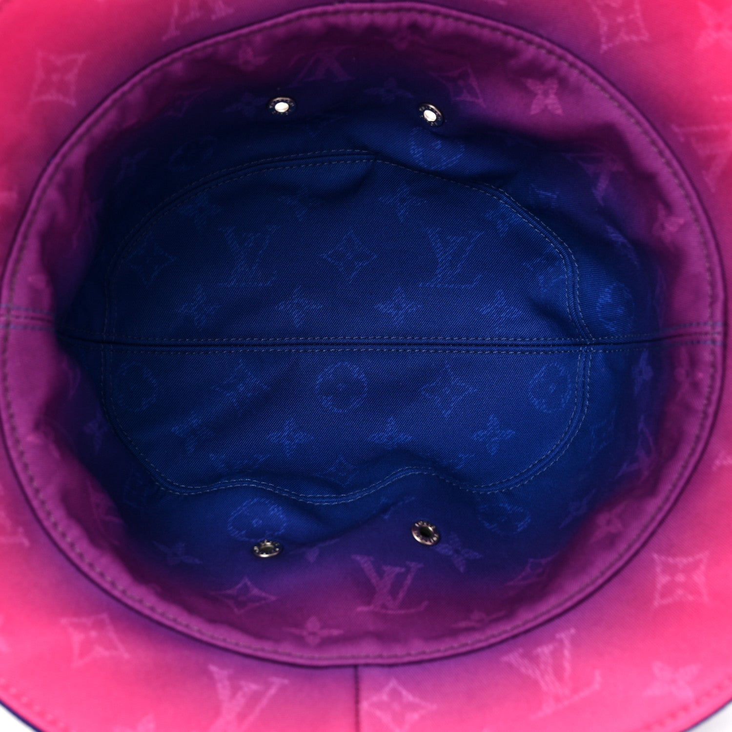 Louis Vuitton Monogram Illusion Reversible Bucket Hat M Pink Purple 13 of 15