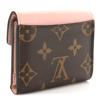Louis Vuitton Monogram Zoe Wallet Rose Ballerine 3 of 10