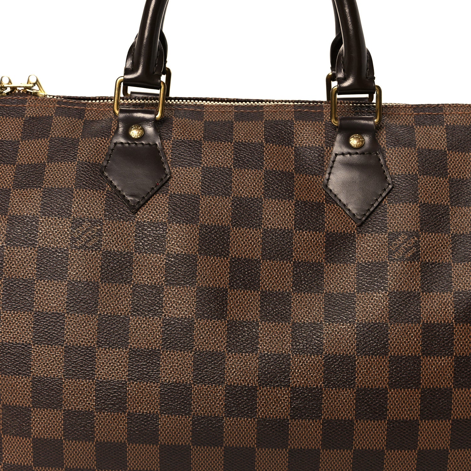Louis Vuitton Damier Ebene Speedy Bandouliere 30 9 of 11