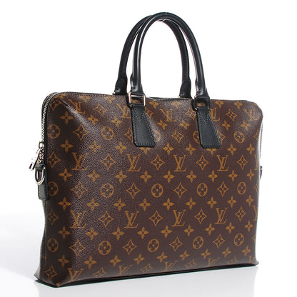 Louis Vuitton Monogram Macassar Porte-Documents Jour 3 of 8