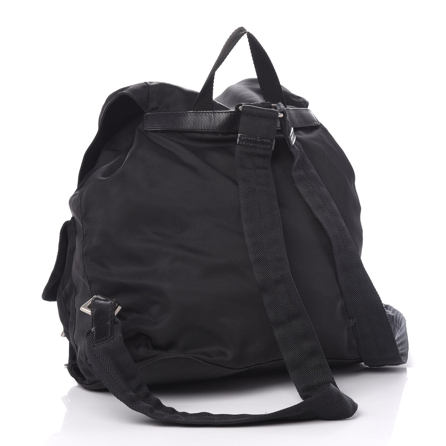 Nylon Vela Medium Backpack Black