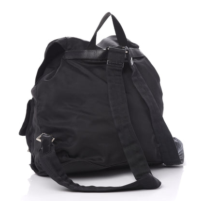 Prada Nylon Vela Medium Backpack Black 2 of 10