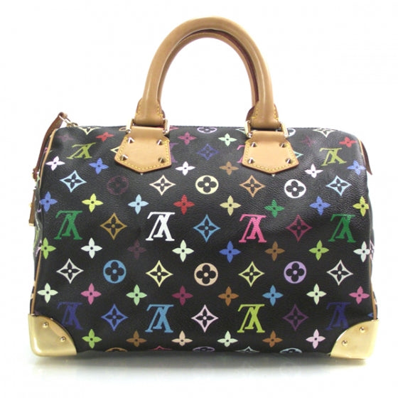 Monogram Multicolor Speedy 30 Black