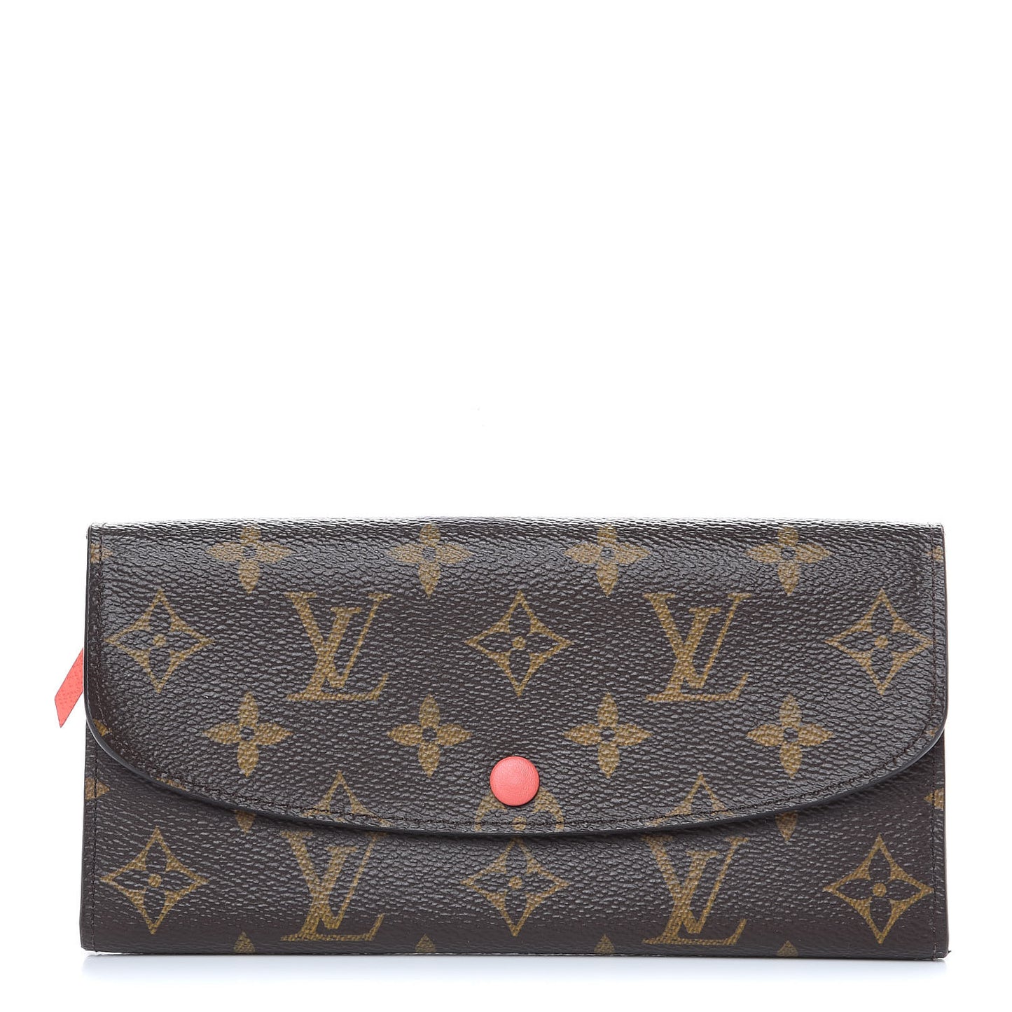 Monogram Emilie Wallet Poppy