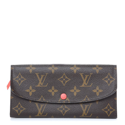 Louis Vuitton Monogram Emilie Wallet Poppy 1 of 10