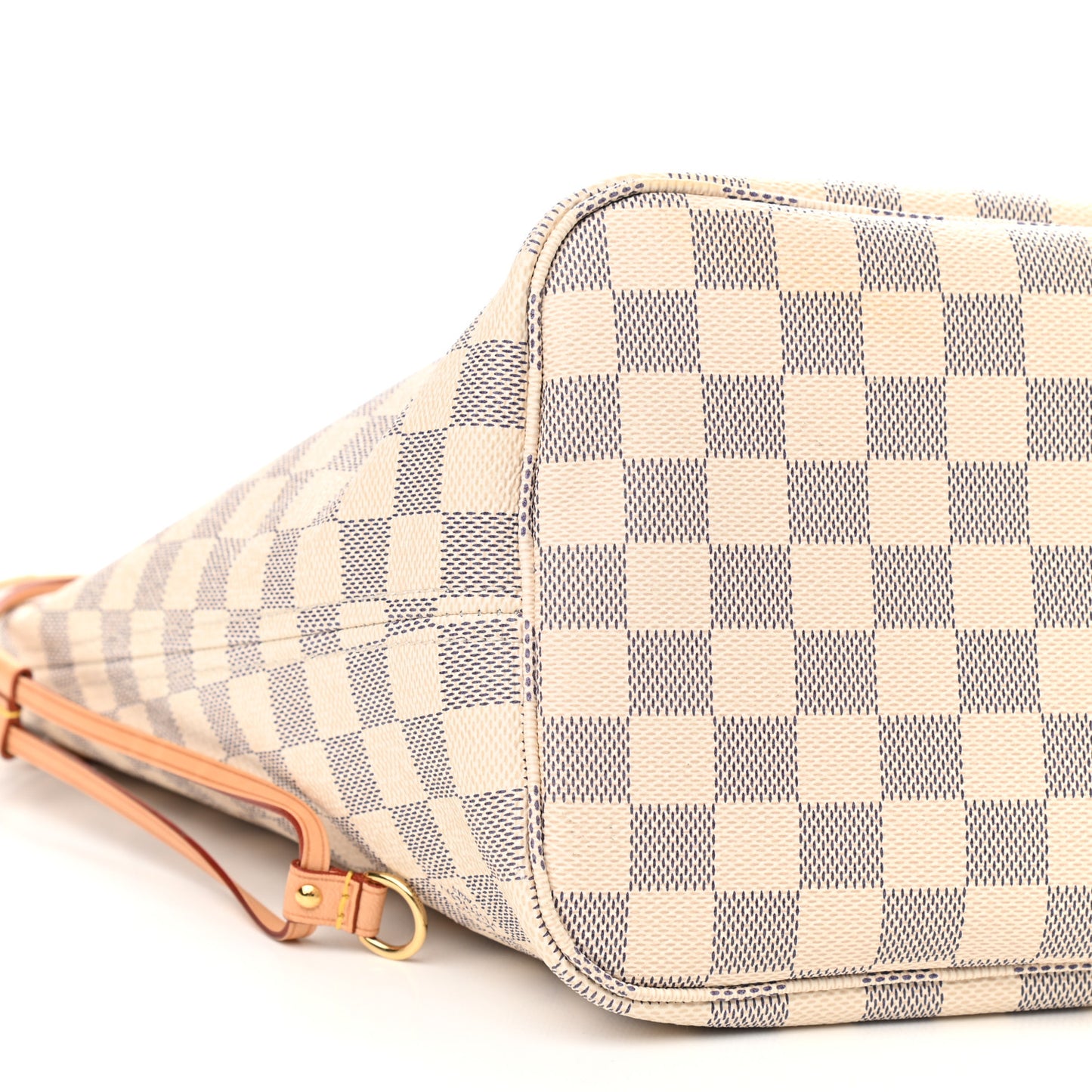 Damier Azur Neo Neverfull MM Rose Ballerine