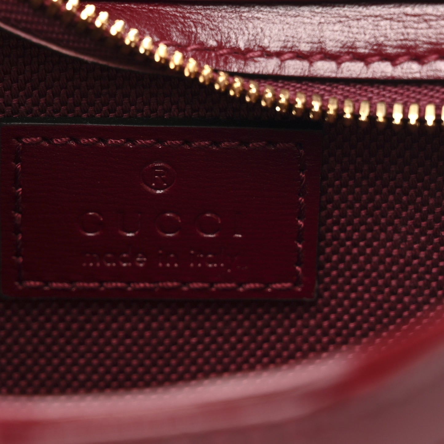 Calfskin Mini Moon Side Shoulder Bag Rosso Ancora