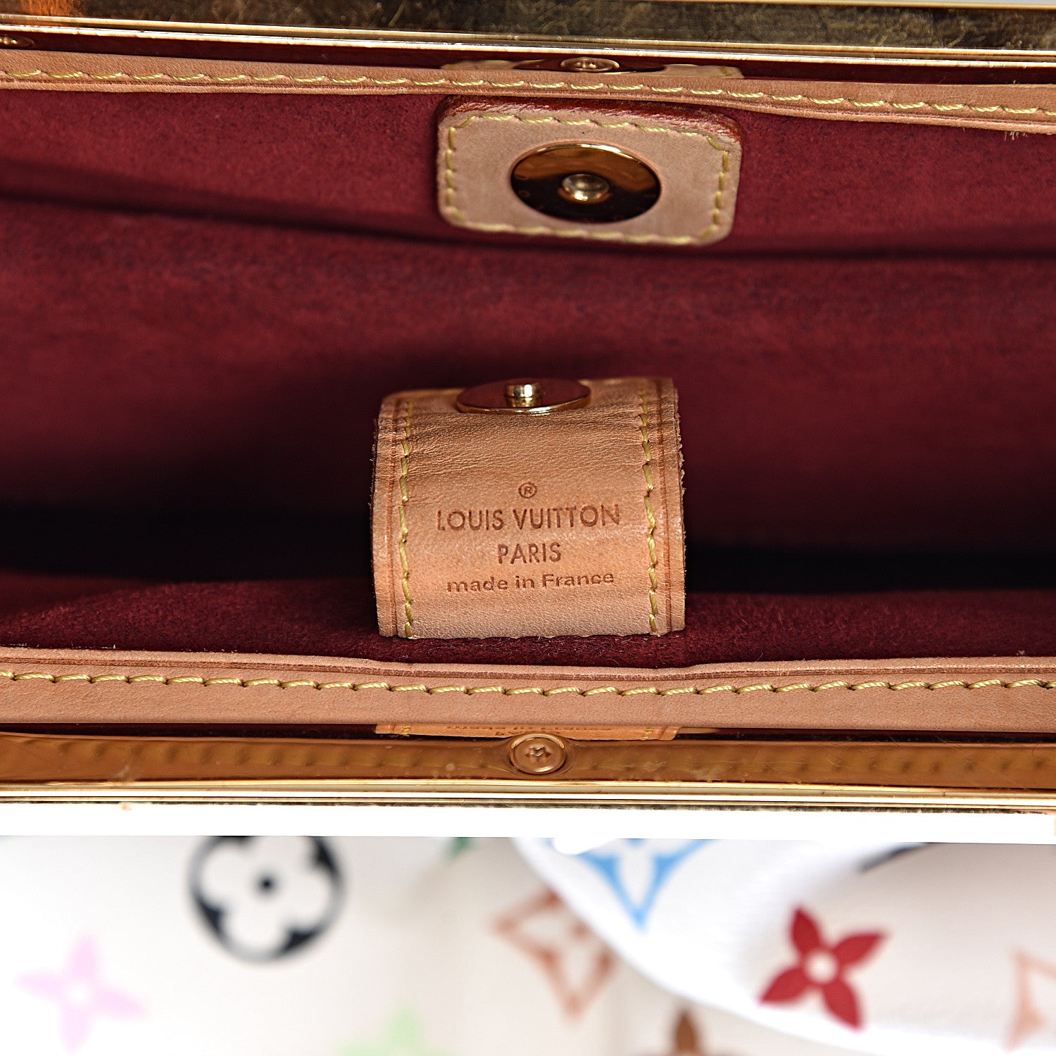 Louis Vuitton Monogram Multicolor Judy MM White 6 of 9