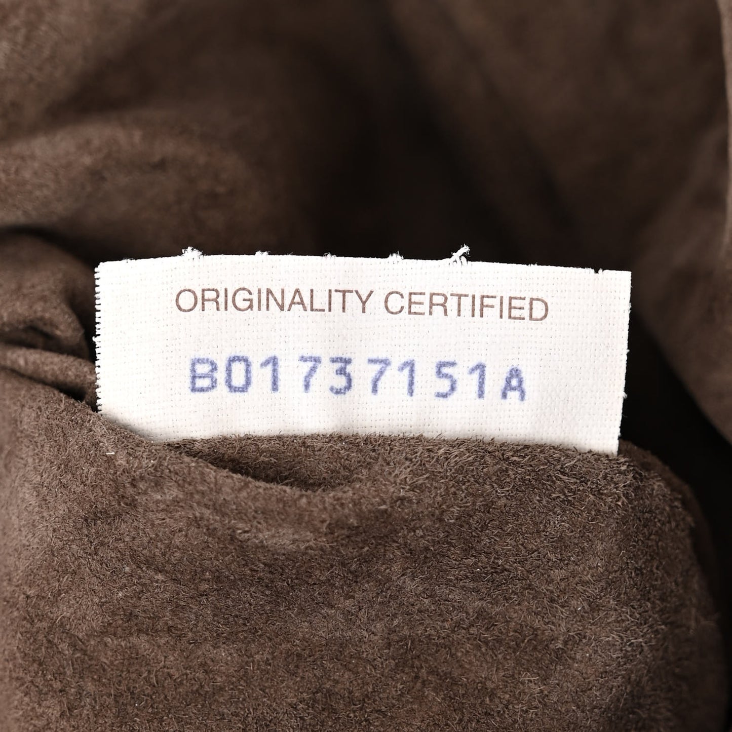 Washed Cervo Deerskin Large Hobo Brique